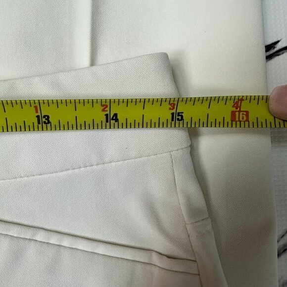 EUC - Riani Offwhite Pants - Size 8 - Picture 5 of 9